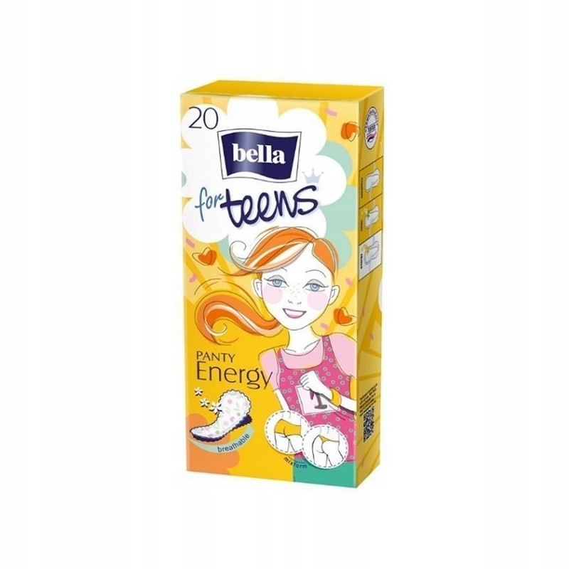 

Wkładki higieniczne Bella For Teens Energy 20szt.