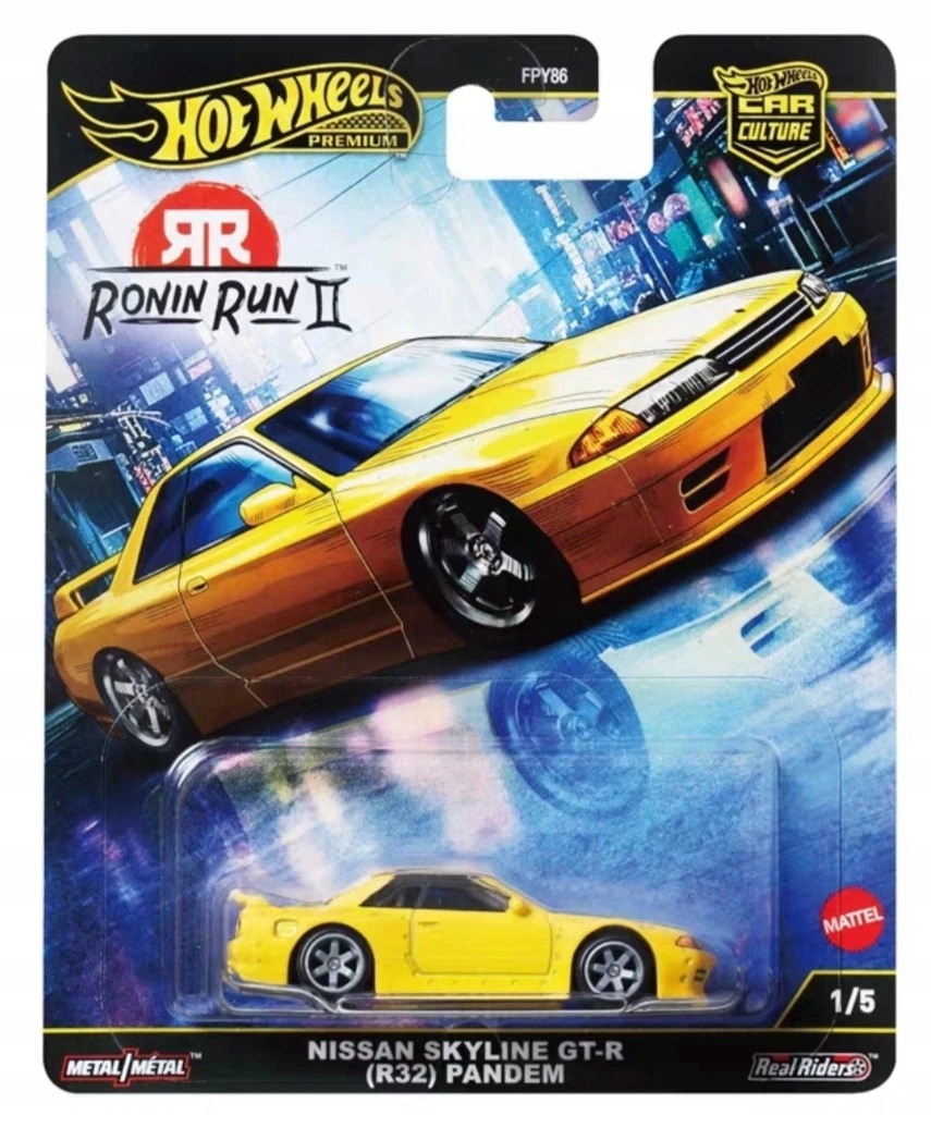 Hot Wheels Nissan Skyline R32 - Samochody i pojazdy, samochodziki