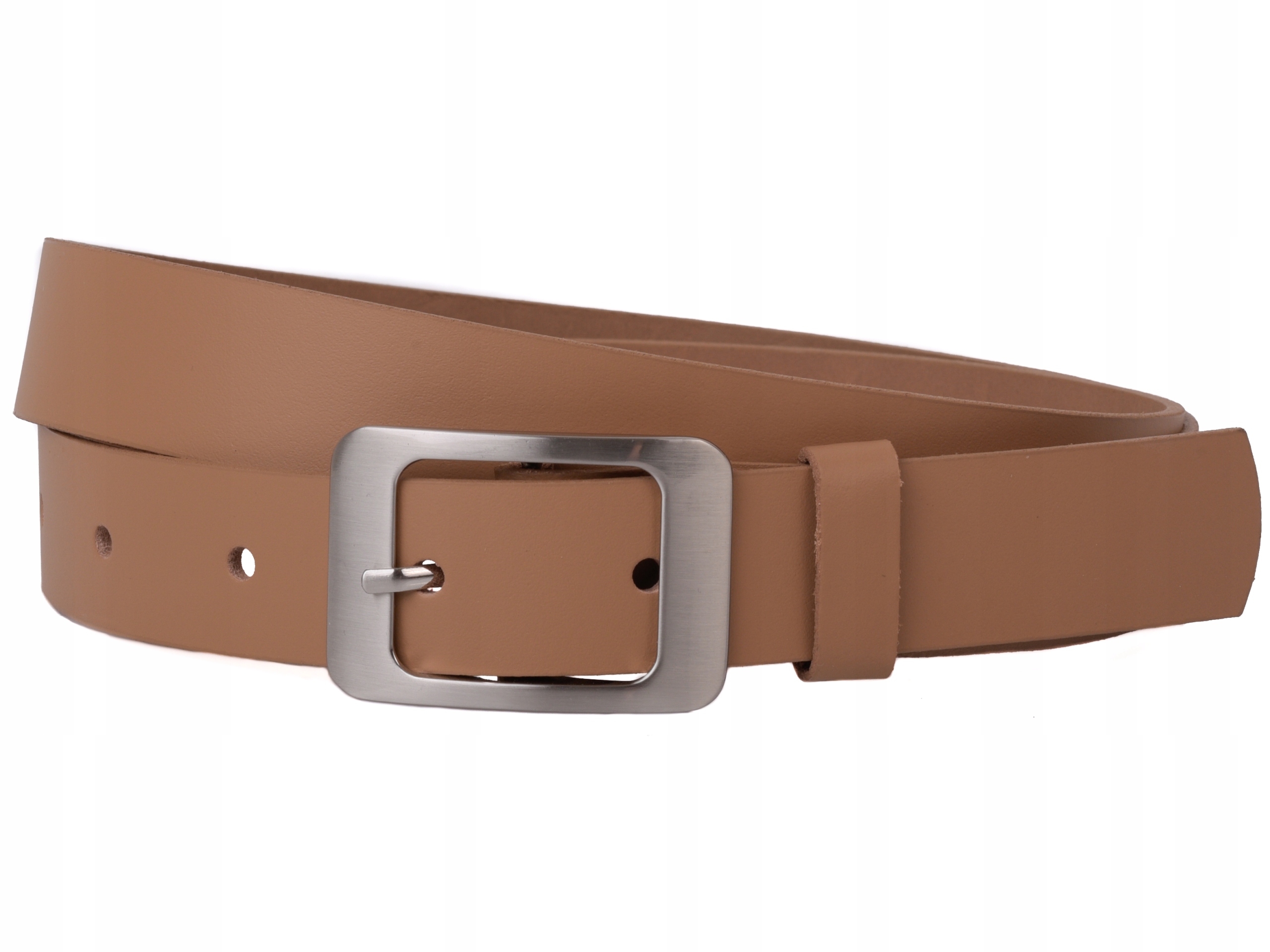 

Skórzany Pasek damski 3cm Skóra Naturalna