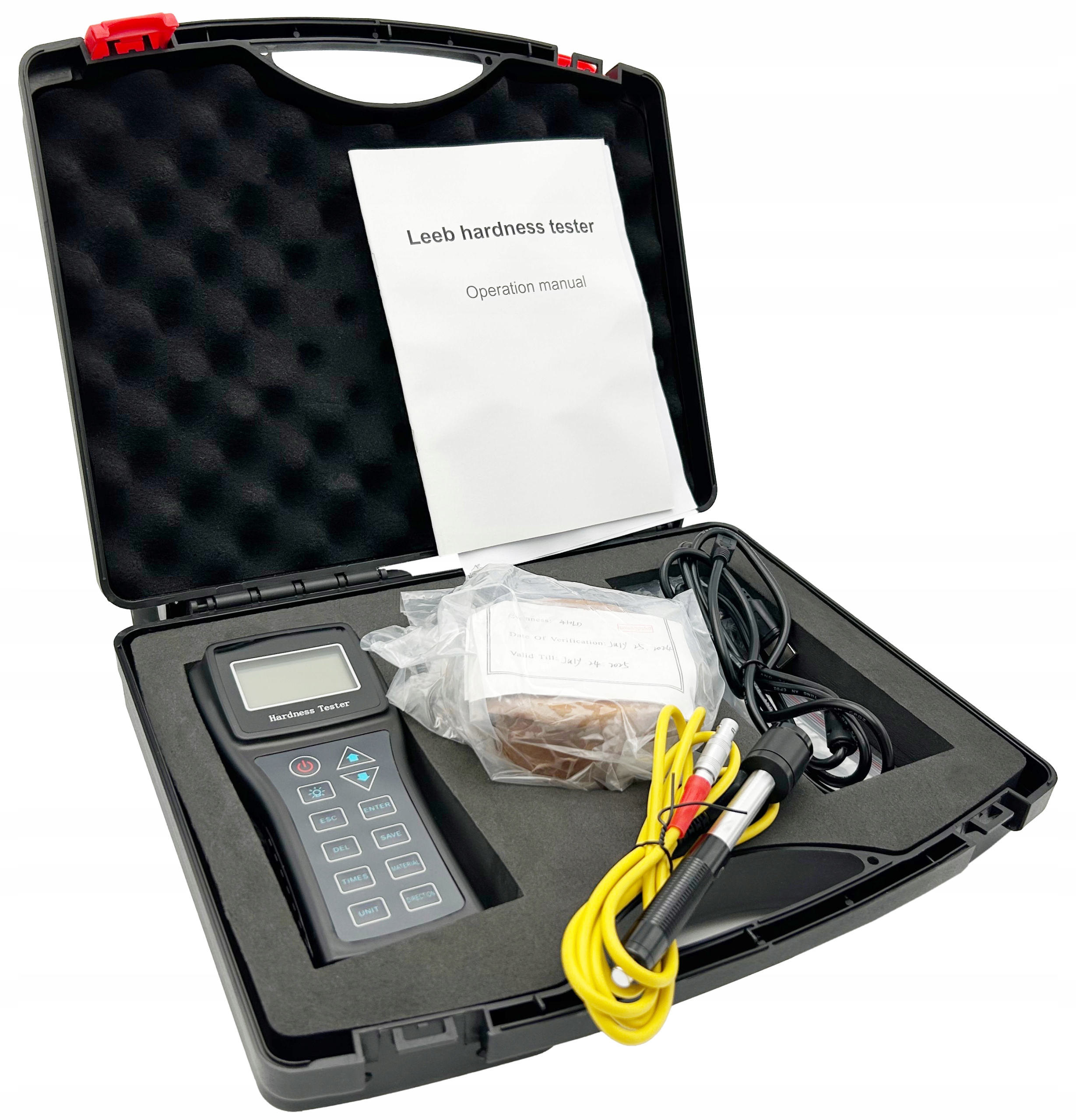 TWARDOŚCIOMIERZ DO POMIARU METALU ELEKTRONICZNY DYNAMICZNY Leeba PROTESTER Kod producenta SL-150