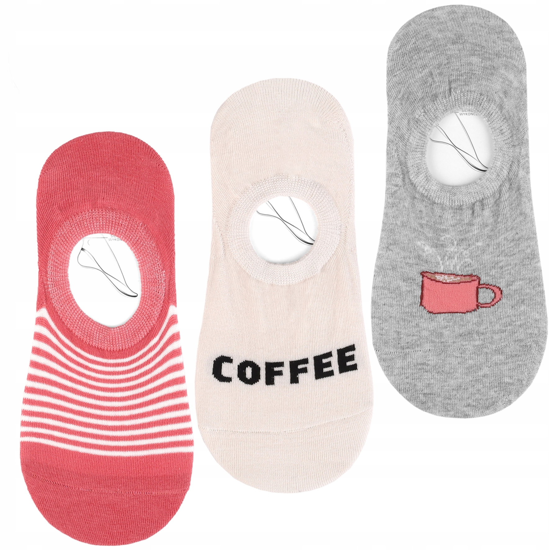 

Skarpetki Stopki Damskie Kawa Moraj 35-38 3-pary