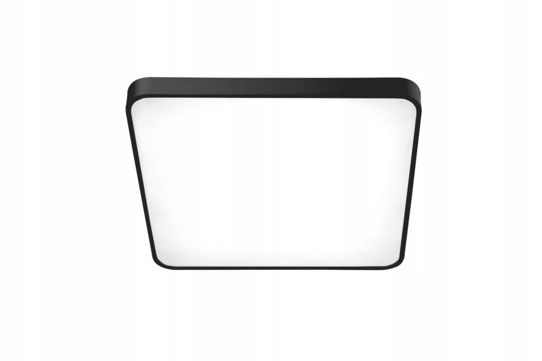 AZzardo Plafon kwadrat Quadro 50 Led Cct czarny 5600Lm 2700K 6500K AZ2759
