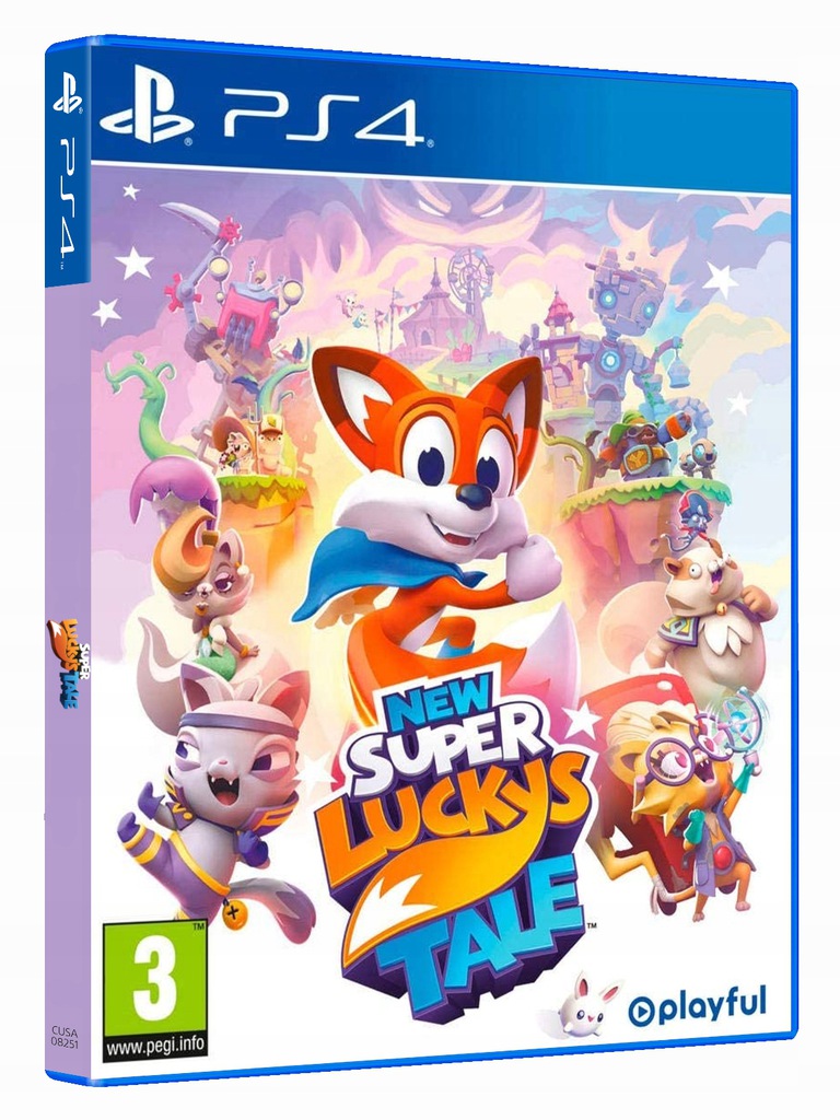 NEW SUPER Lucky's Tale | PlayStation 4 | Wydanie pudełkowe