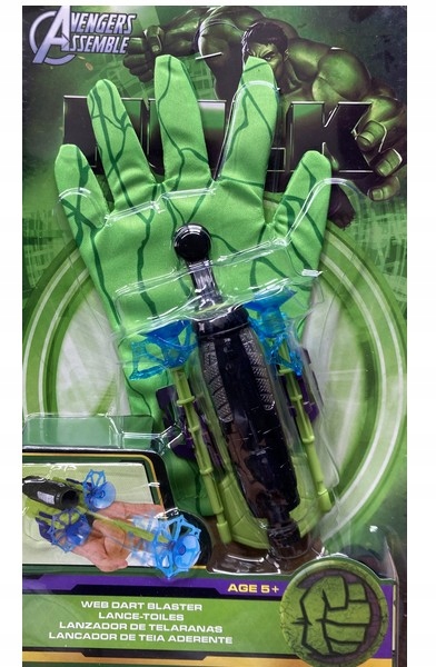 

Hulk Rękawica Wyrzutnia Strzałki Strzela Sieć