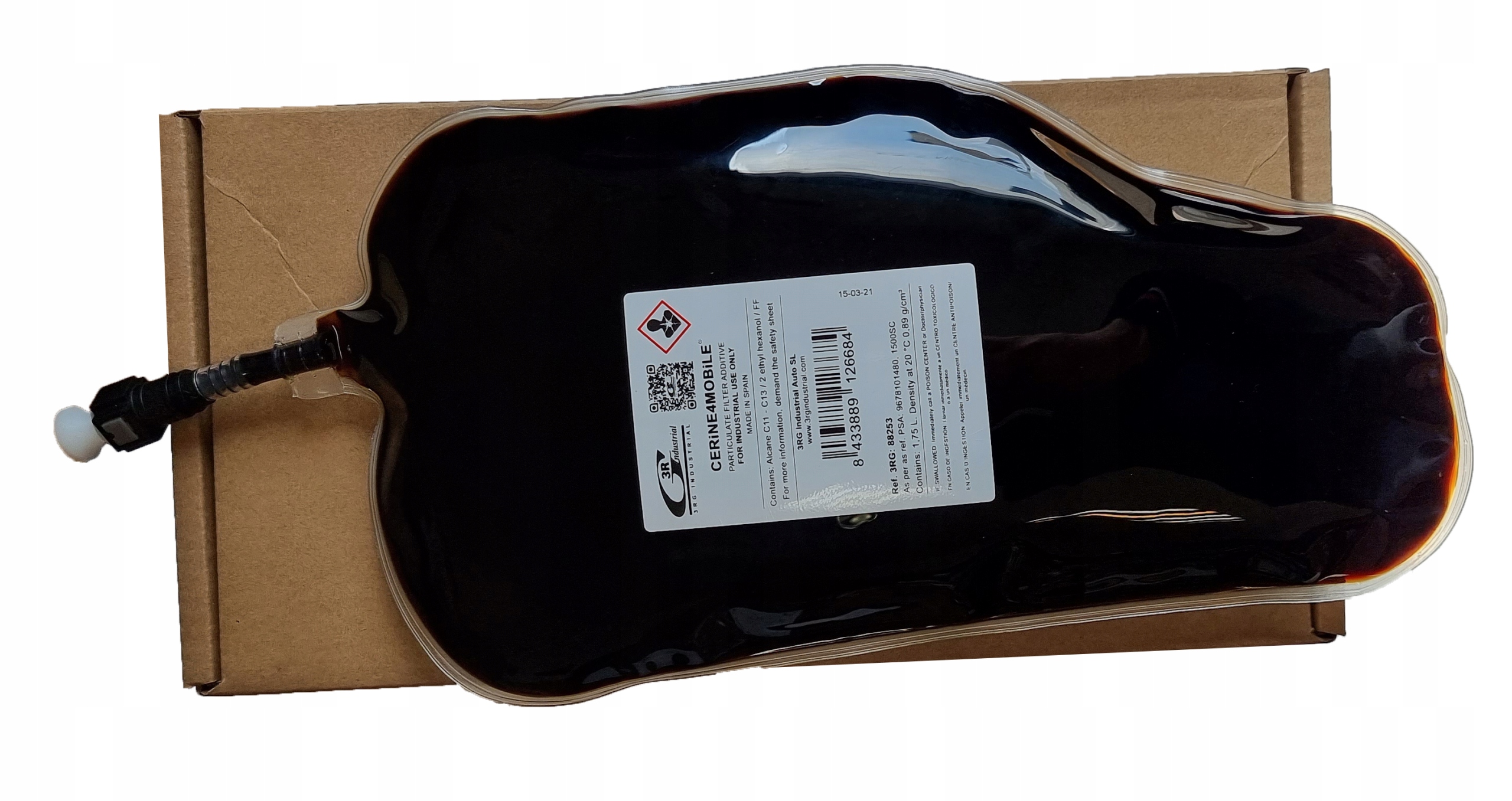 ZBIORNIK NERKA PLYN FAP EOLYS POWERFLEX 9678101480 Packaging Volume 1750 ml