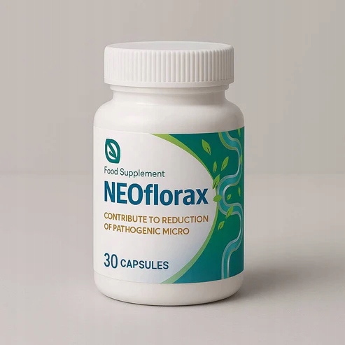 NEOflorax – 30 kapsułek Naturalne wsparcie trawienia i detoksykacji