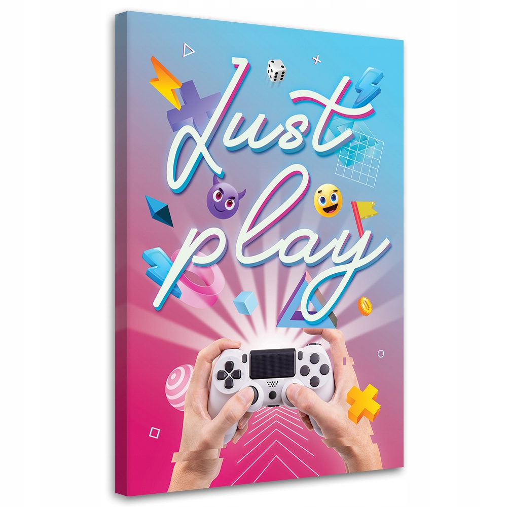 Obraz na plátne, ovládač pre hráčov 80x120