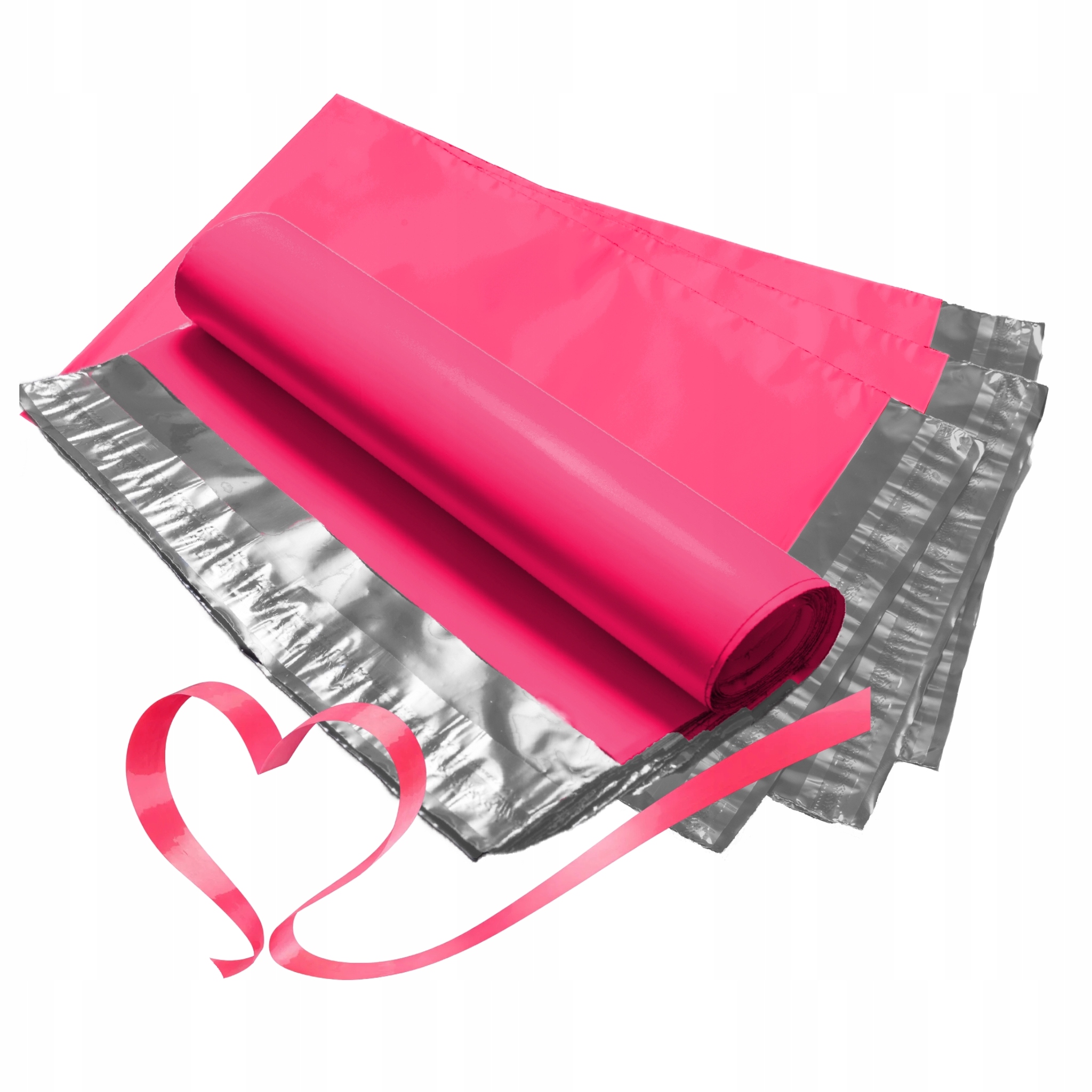 FOLIOPAKI KURIERSKIE B3 Różowe FOLIOPAK 400X500 50szt