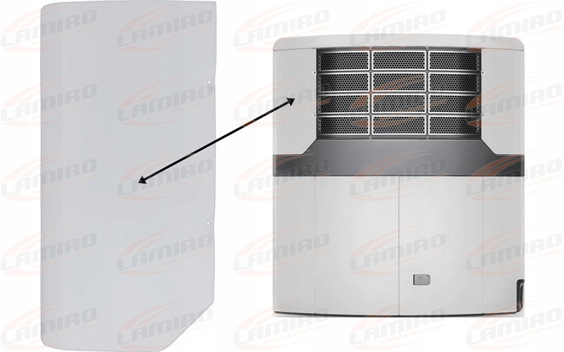 AGREGAT THERMO KING ADVANCER PANEL OSŁONA GÓRNA PRAWA