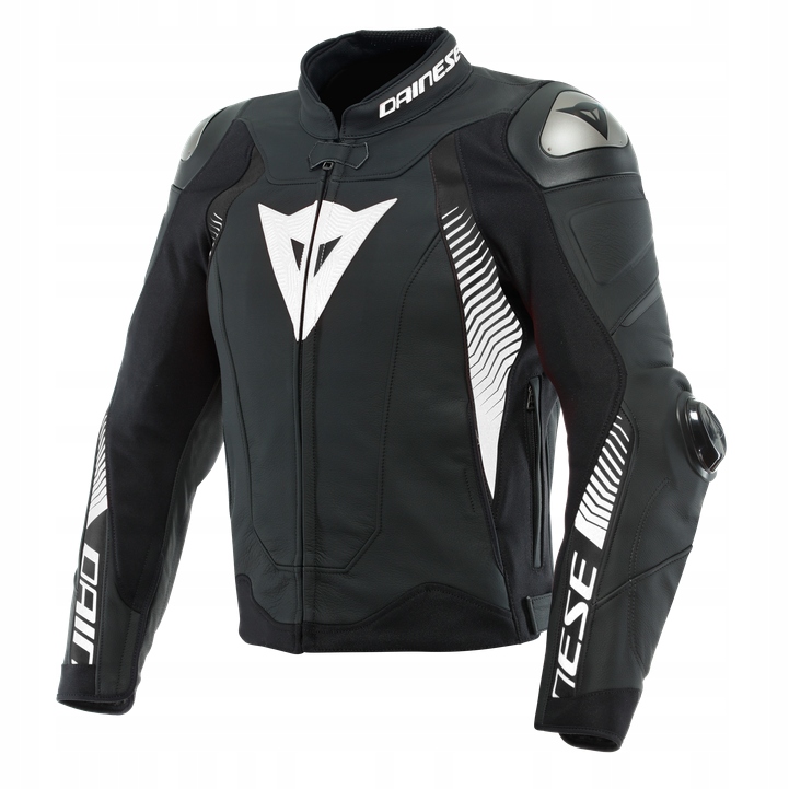 Motocyklová kožená bunda Dainese Speed 4 Čierno/biela 52