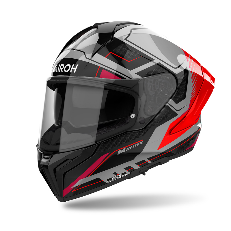 Motocyklová Prilba Airoh Matryx Rocket Red Gloss Xs