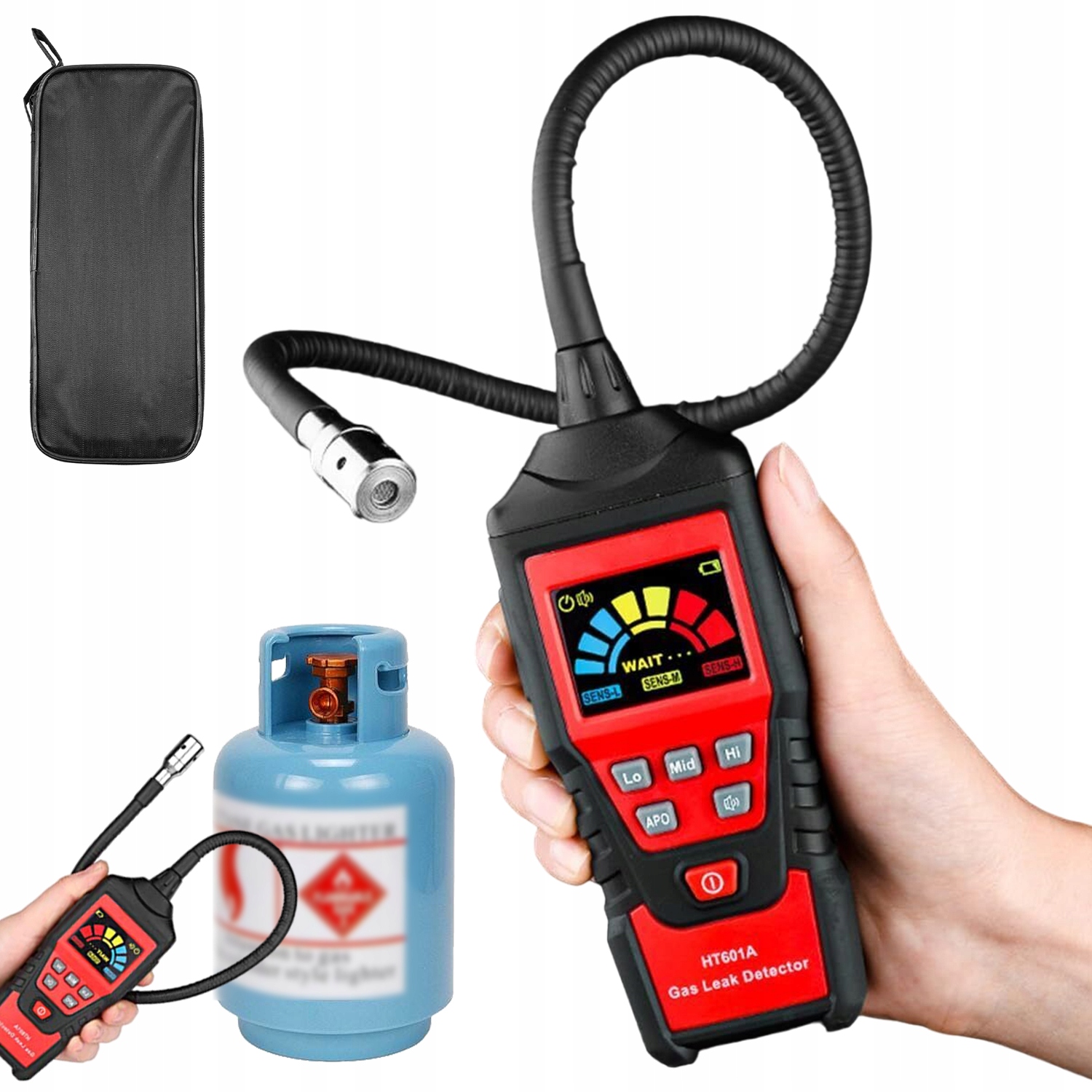 Přenosný Detektor Hořlavých Plynů Pro Metalurgii HT601A