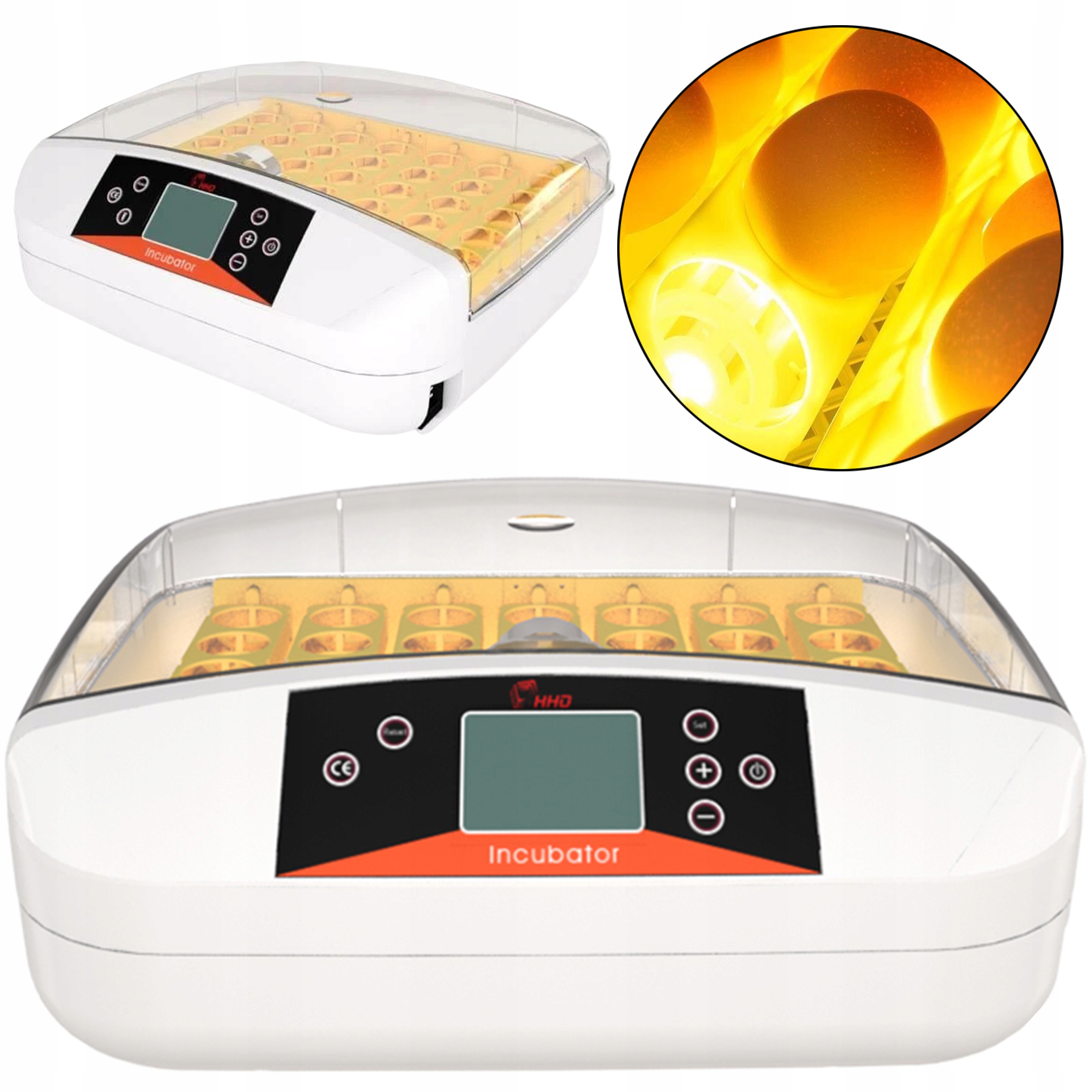 Inkubator Do Jaj Wylęgarka Klujnik z Rotacją Owoskop SMART EGG 42S