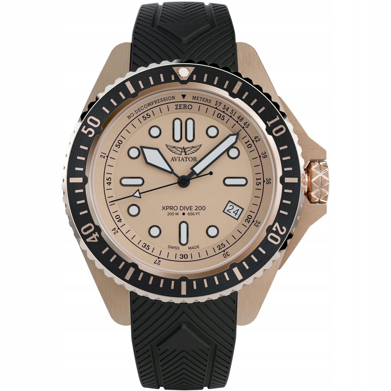 Pánské Hodinky Aviator V.1.42.2.374.6, pásek