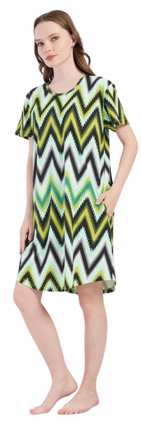 Pohodlná Košile S Kapsami Jako Sportovní Šaty Plážová 4XL