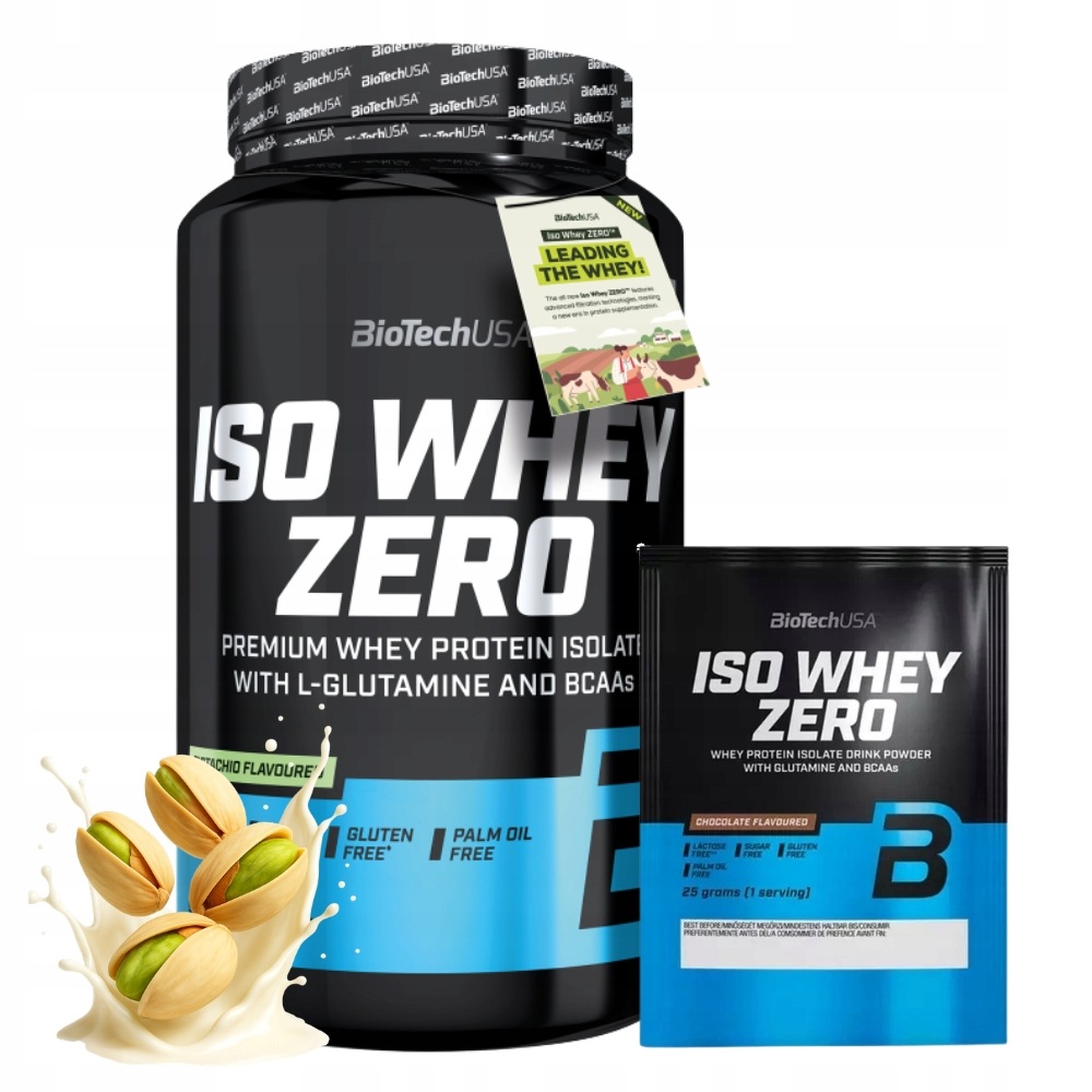 Biotech Iso Whey Zero 908 g Protein Svalová Hmota Síla