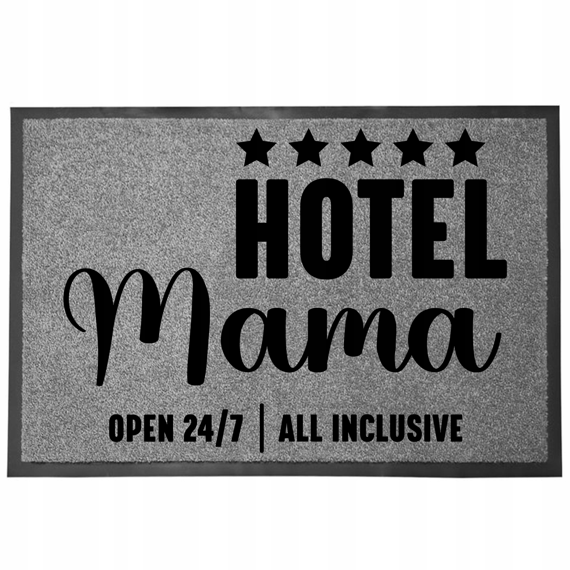 Wycieraczka Wejściowa Dzień Mamy Podłogowa 60x40 Szara Mama Hotel