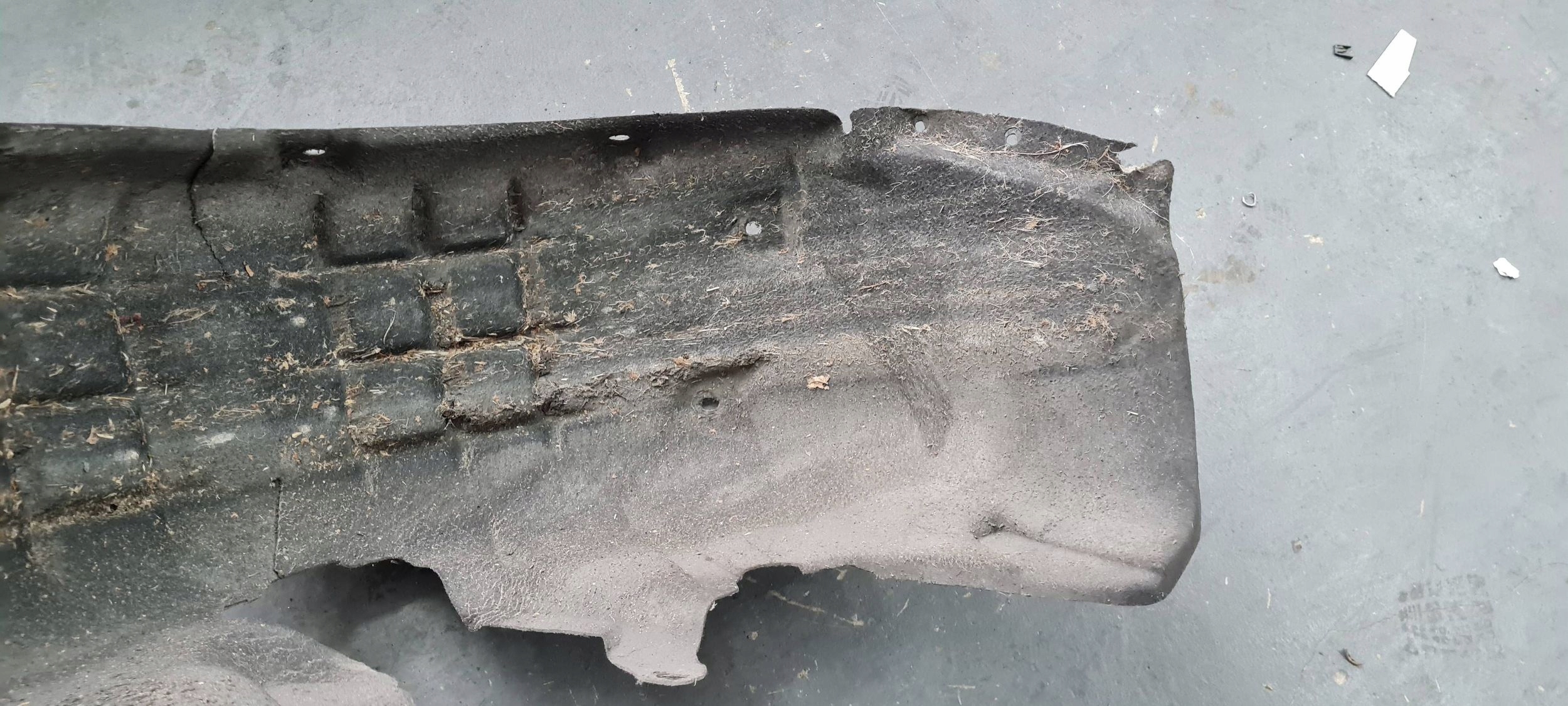 A7 4G S7 mudguard left left rear part MATERIAL 4G8810171B