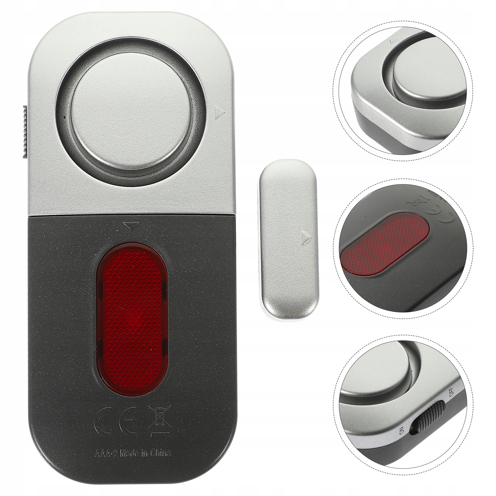 ALARM NA OKNO DRZWI 125DB ALARMY NA DRZWI ANTYKRADZIEŻOWE Kod producenta 14396471