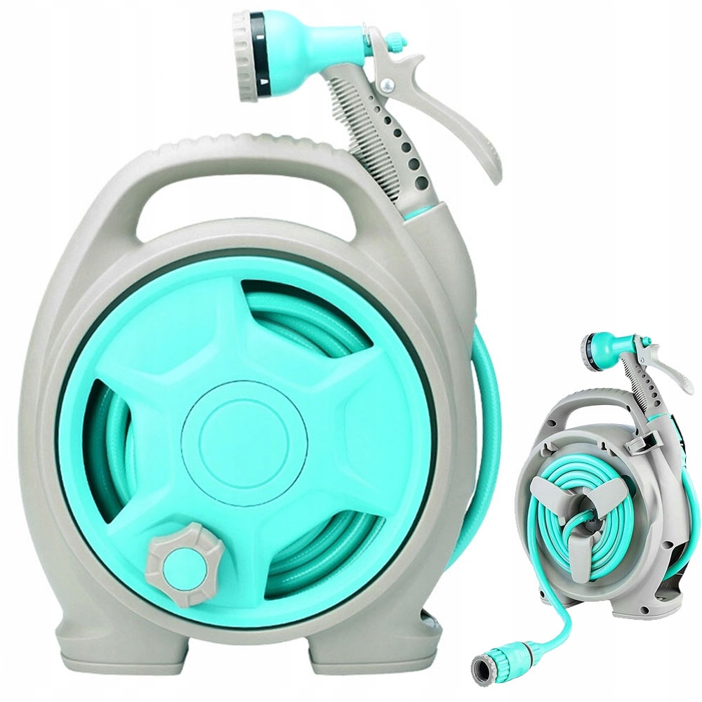 Navíječ Zahradní Hadice Buben Na Hadice 15 m Automatický Pistole Bedee