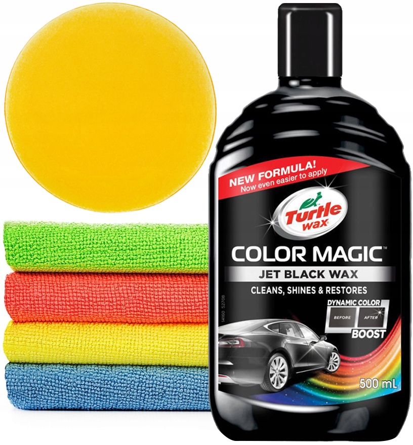 

Wosk koloryzujący Czarny Turtle Wax Color Magic