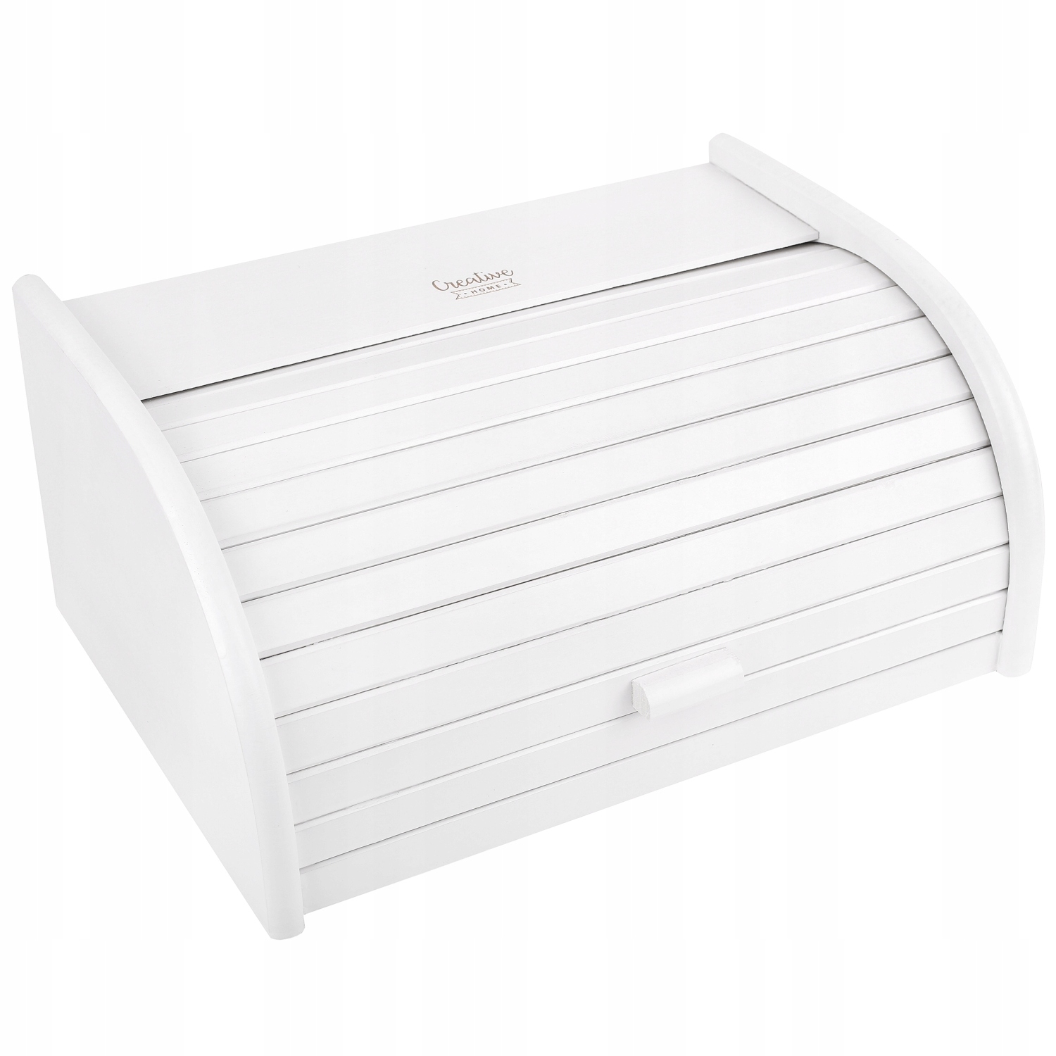 

Drewniany chlebak pojemnik na chleb pieczywo biały