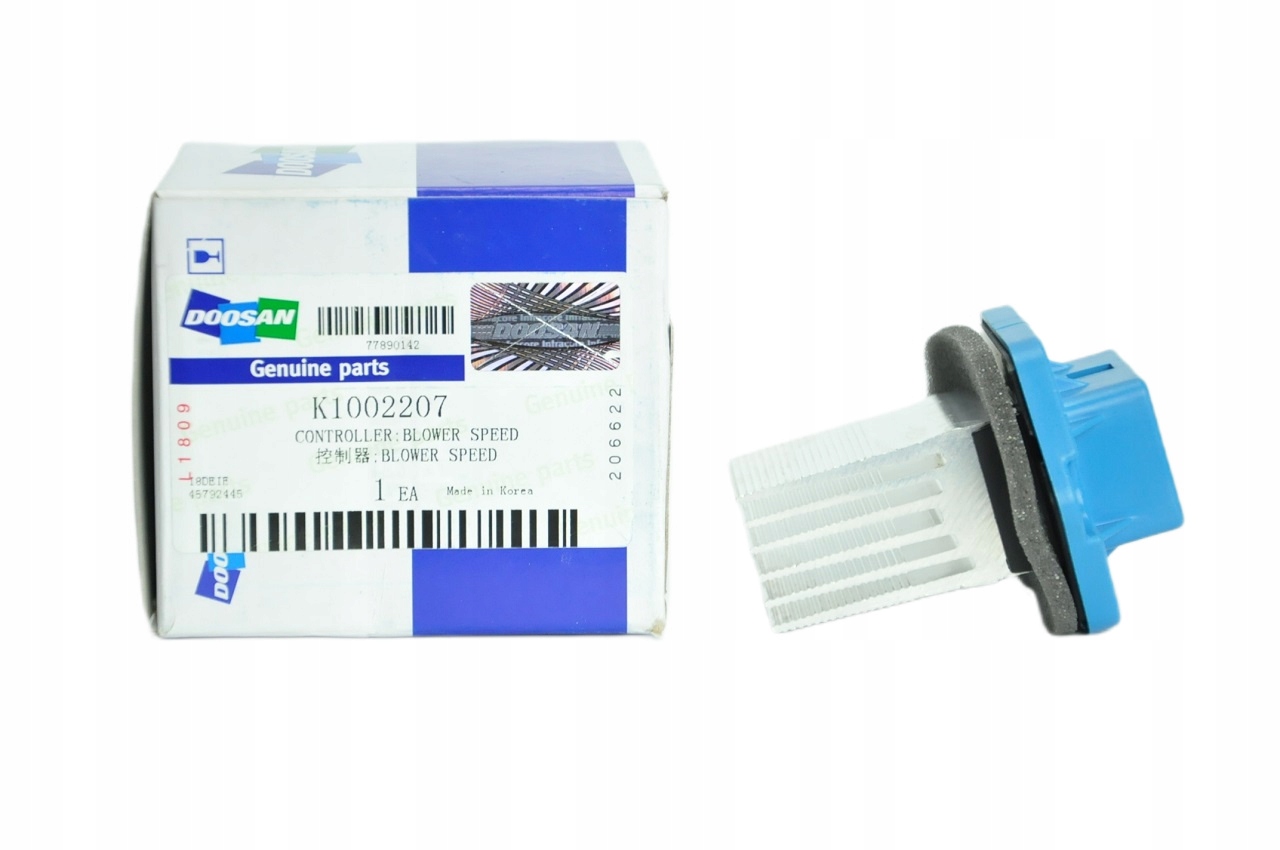 DOOSAN Rezystor nawiewu K1002207 Stan opakowania oryginalne