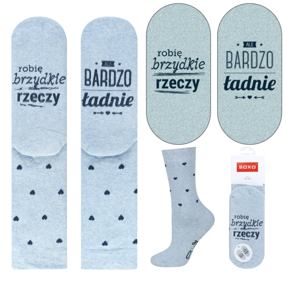 

Skarpety Robię Brzydkie Rzeczy, Ale Bardzo Ładnie