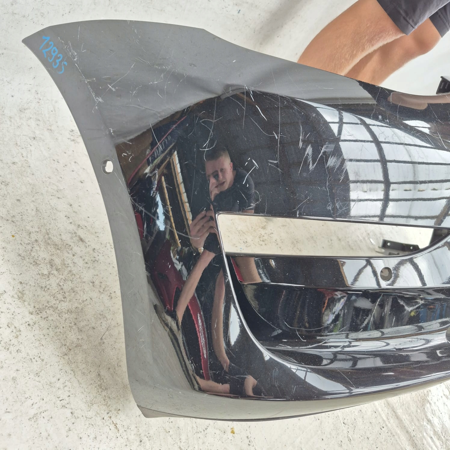TESLA MODEL 3 17-23 bumper front front cover 6XPDC