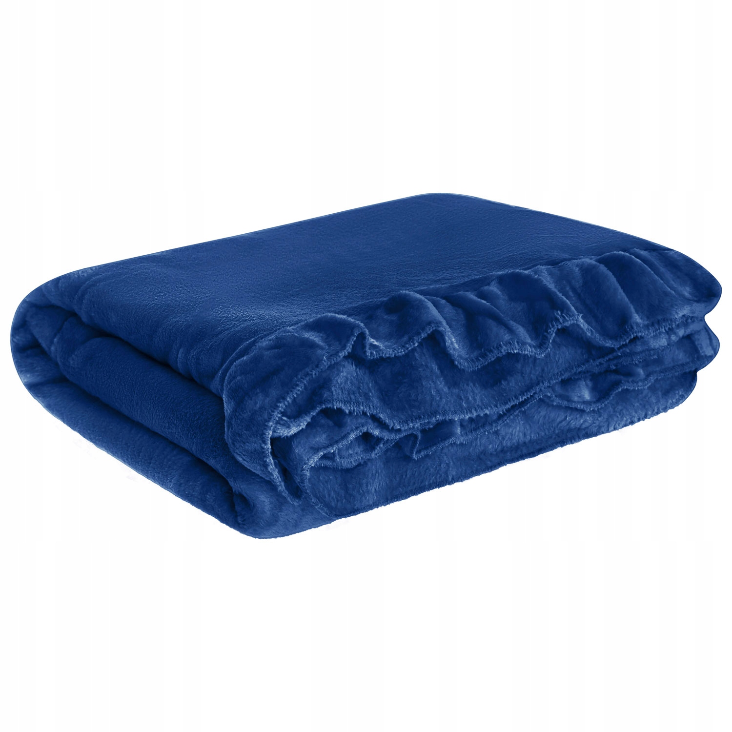 

Granat Koc Narzuta Pled Z Falbanką 150X200 Ruffly