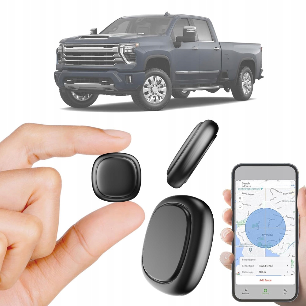 Univerzální Mini Gps Lokátor S Magnet Pro Android iOS Auto Zvířata
