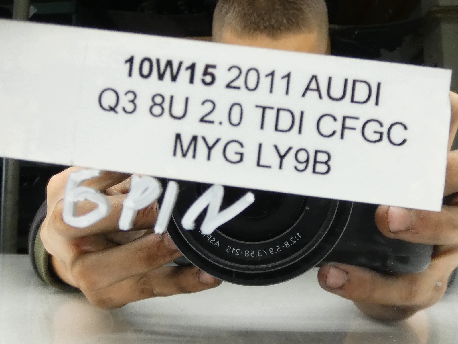 mirror exterior right AUDI Q3 8U 11-14R LY9B 6 PIN