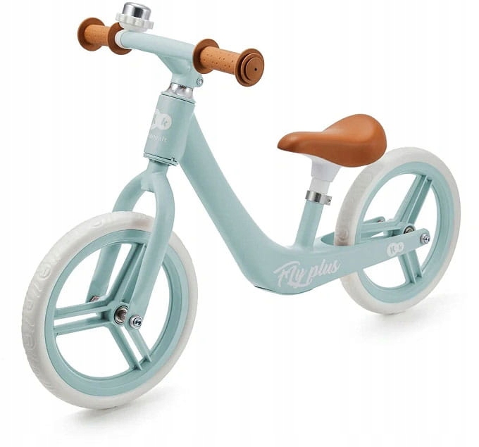 Kinderkraft Fly Plus Lekki Rowerek Dziecięcy Biegowy Dla Dzieci Baby Blue