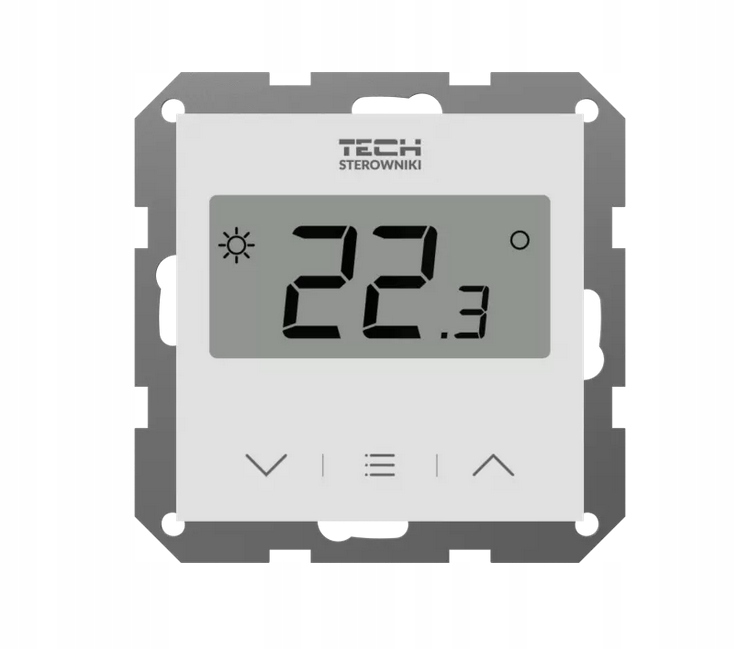 Bezdrôtový izbový regulátor biely F-8Z Tech Ovládače