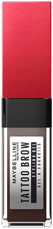 Maybelline Tattoo Brow 36H Hluboký hnědý gel peel off voděodolný 6 ml