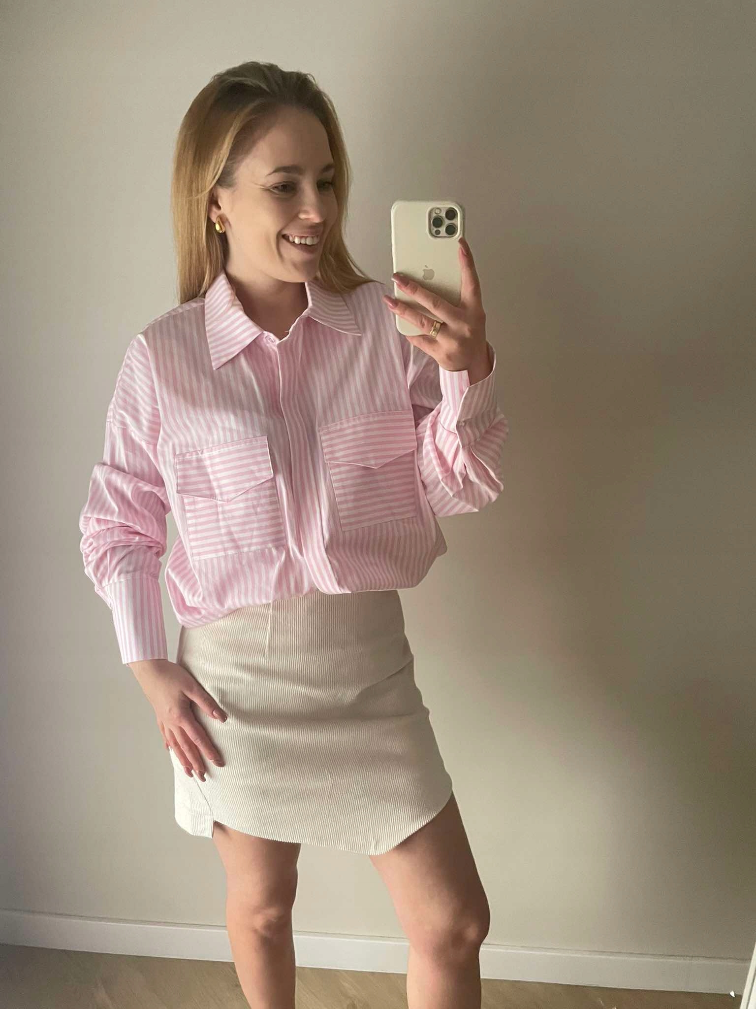 Flanelová Sukně Béžová Lamilla M/38