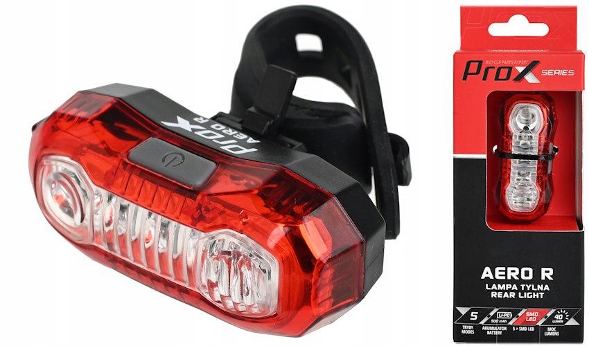 Lampa tył Prox Aero R 5xSMD 40lm Usb