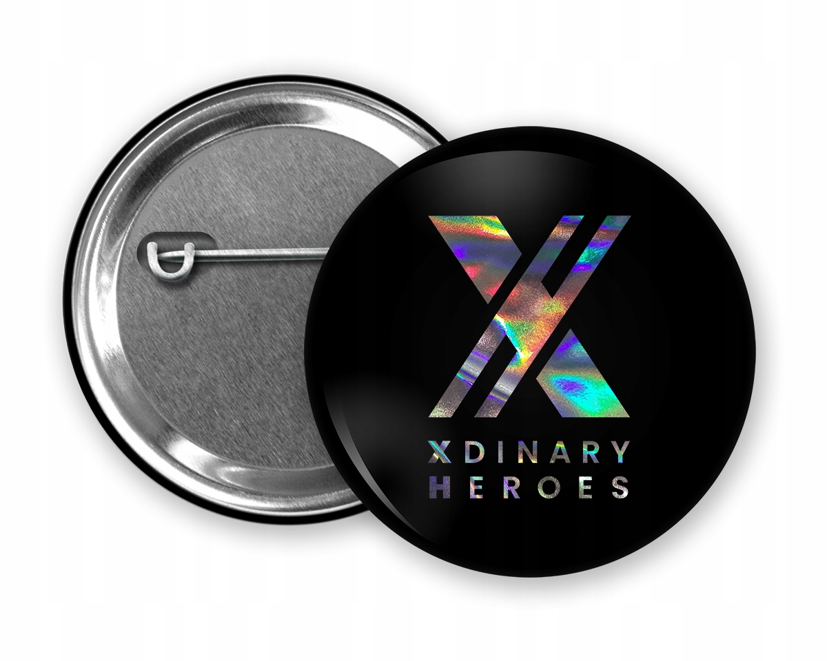 PRZYPINKA HOLO LOGO XDINARY HEROES KPOP