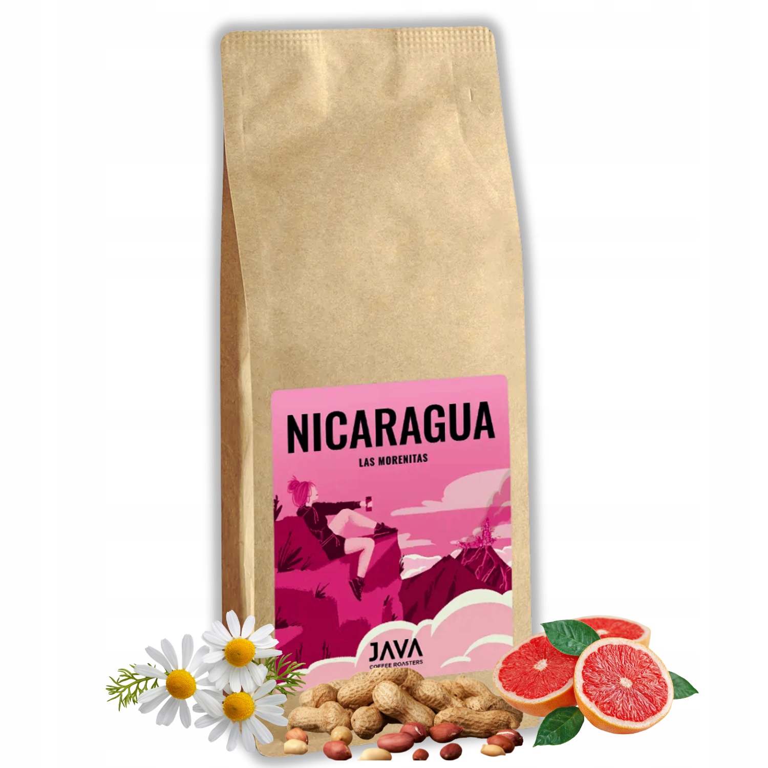 Káva Nicaragua Las Morenitas 1 kg, čerstvě pražená káva