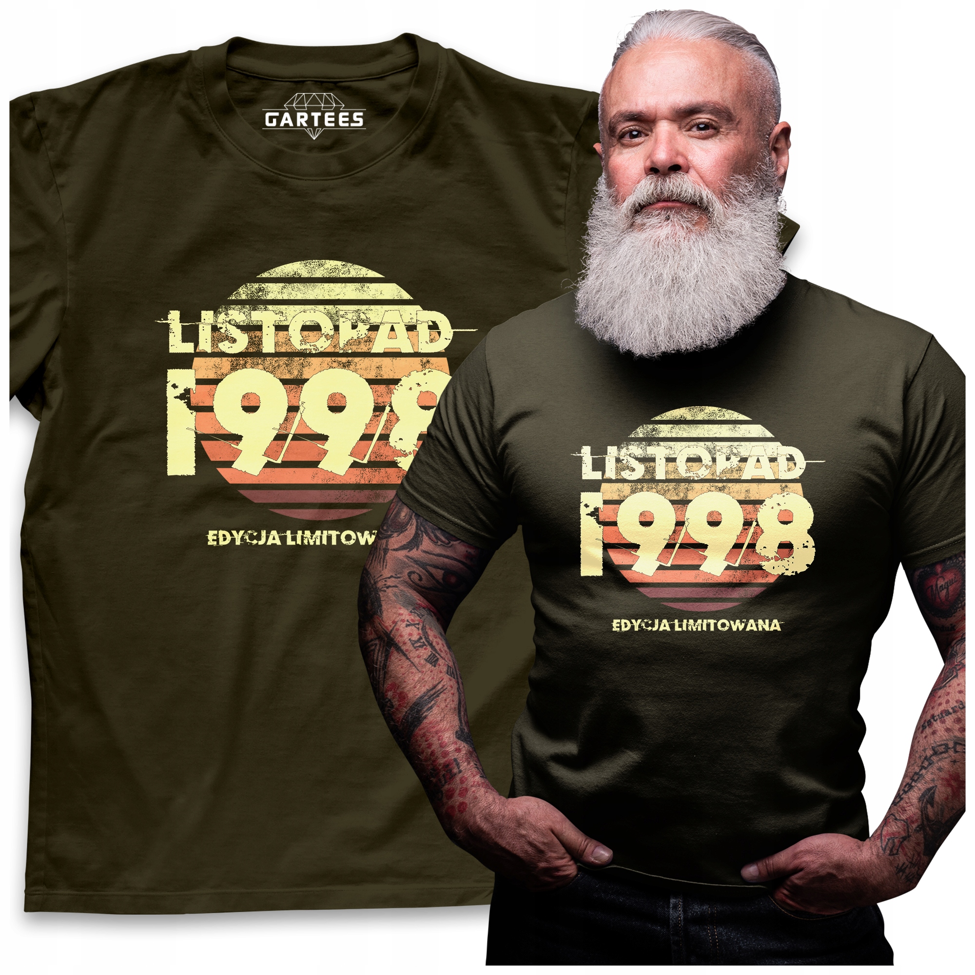 

Koszulka Męska Na Urodziny Listopad Każdy Rok