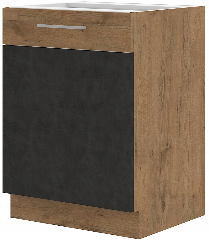 

Szafka kuchenna 60 stojąca dolna. Grafit Lancelot