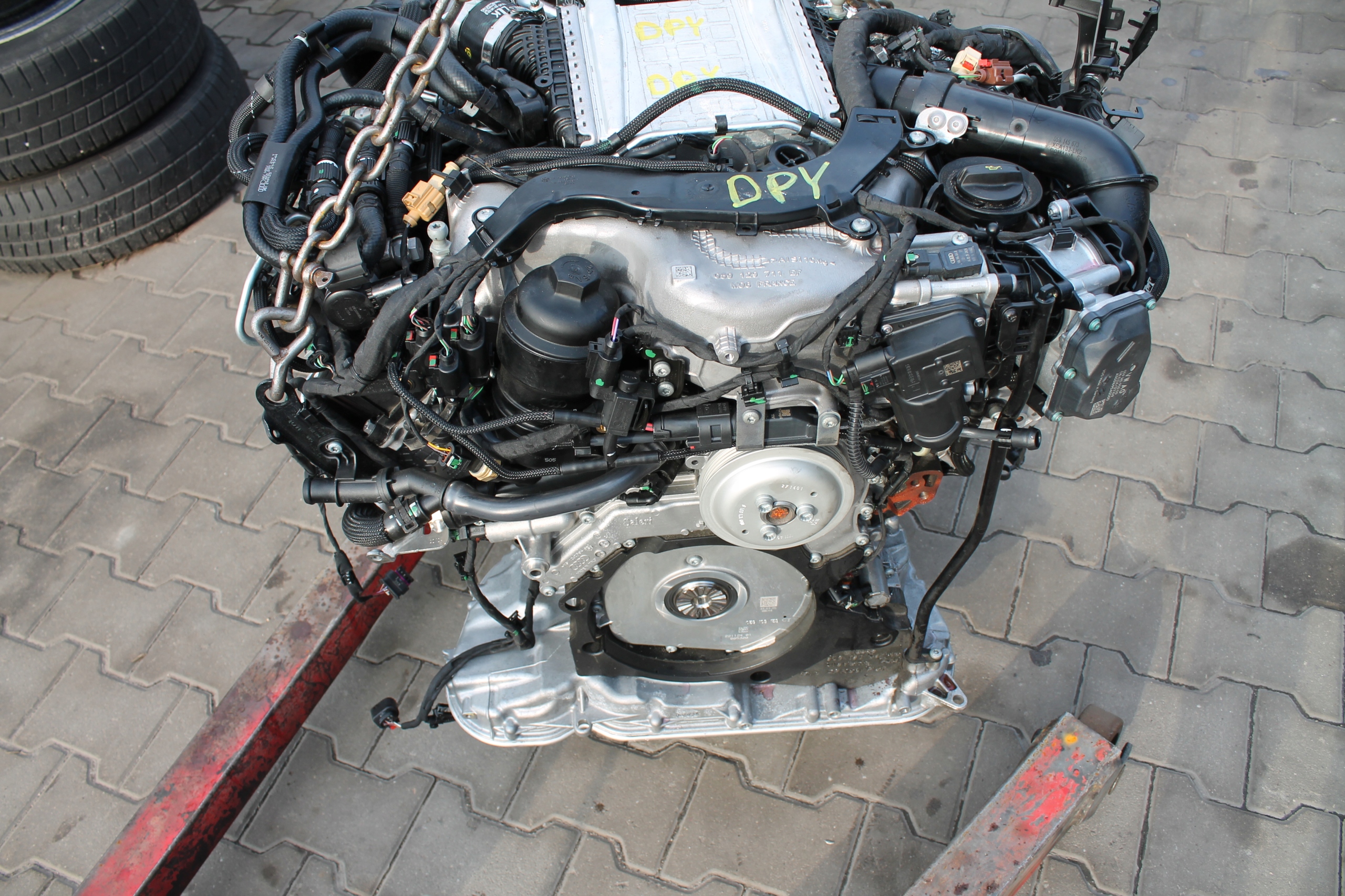engine complete AUDI 3.0 TDI 7TYS KM DPY