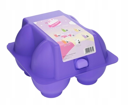 Fluff Faces Egg Hunt Mleczko Do Twarzy w wytłoczce niespodzianka 4x40 ml