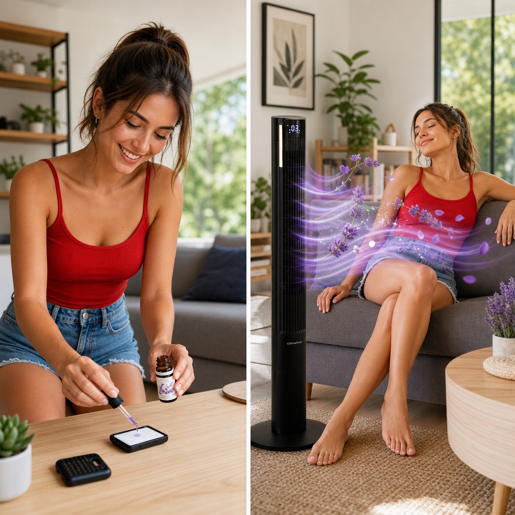 Wentylator kolumnowy Climative Max ION WiFi - Aromabox