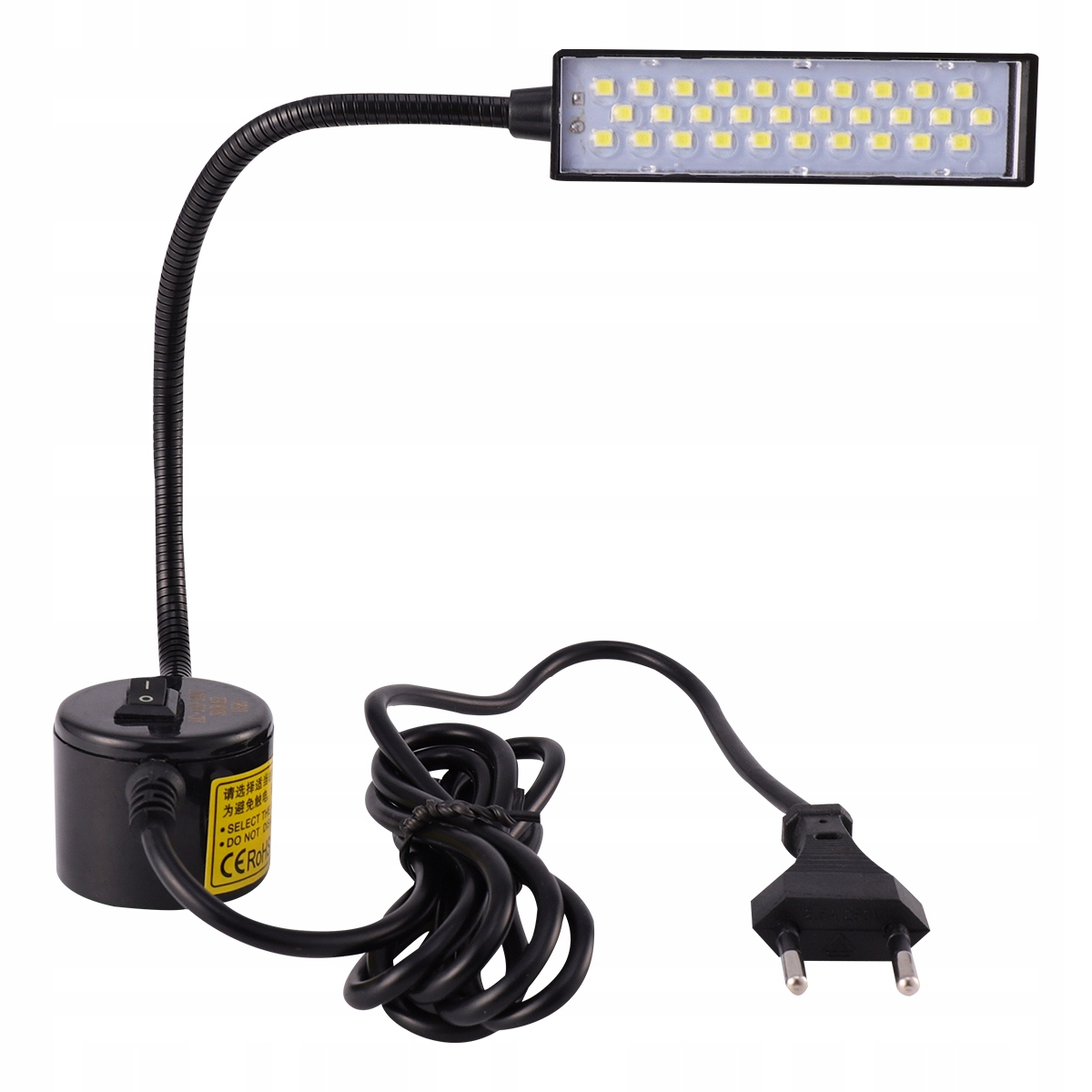 ZGINANA LAMPA ROBOCZA LED