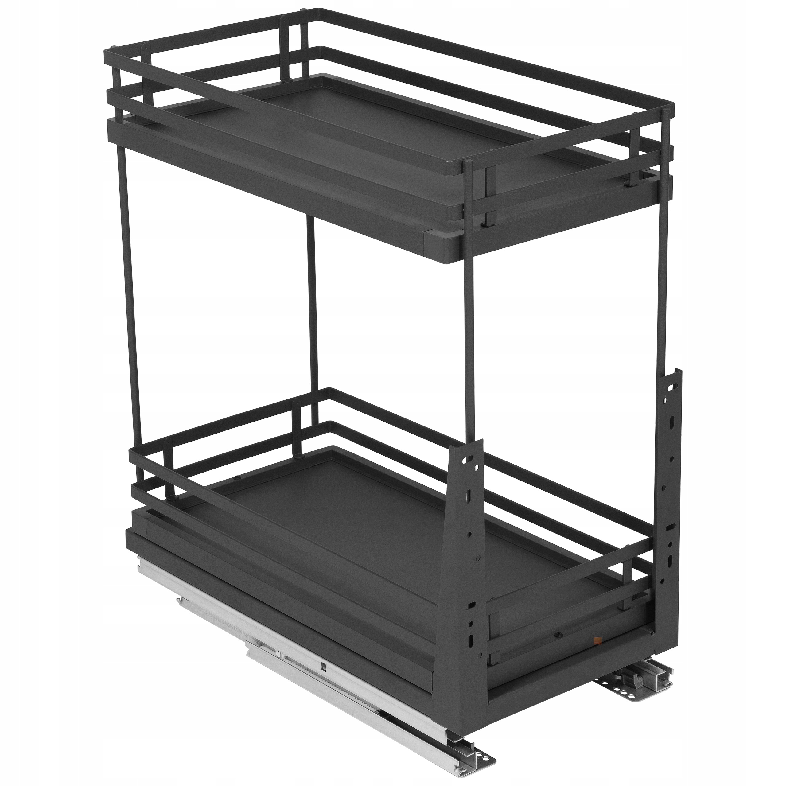 Mini Deluxe Cargo Kôš Do Skrinky 300 MM, 2 Úrovne, Tichý, Grafitový Domyk