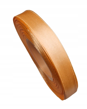 wstążka Tasiemka satynowa 12 mm 32 m Łosoś