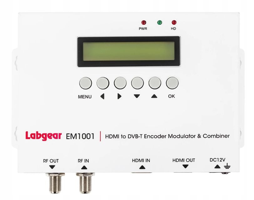 Modulator Cyfrowy Hdmi do Dvb-t Vhf Uhf Sygnału Telewizyjnego Antenowego