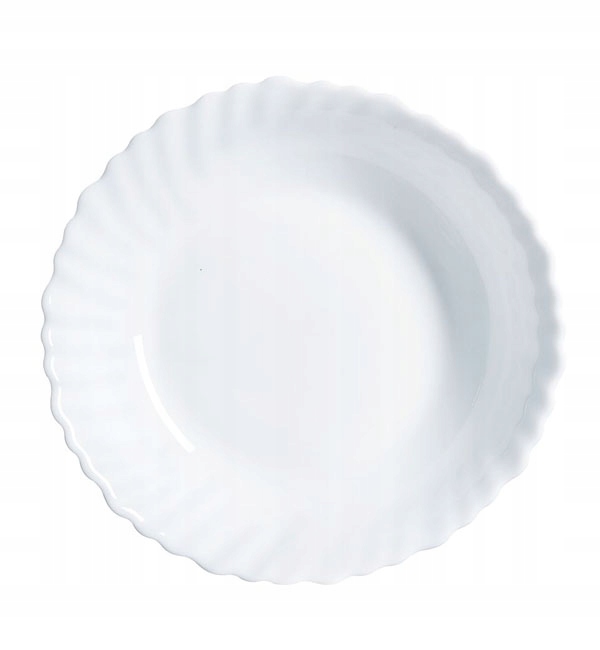 LUMINARC FESTON TALERZ GŁĘBOKI 21 CM BIAŁY / SZKŁO