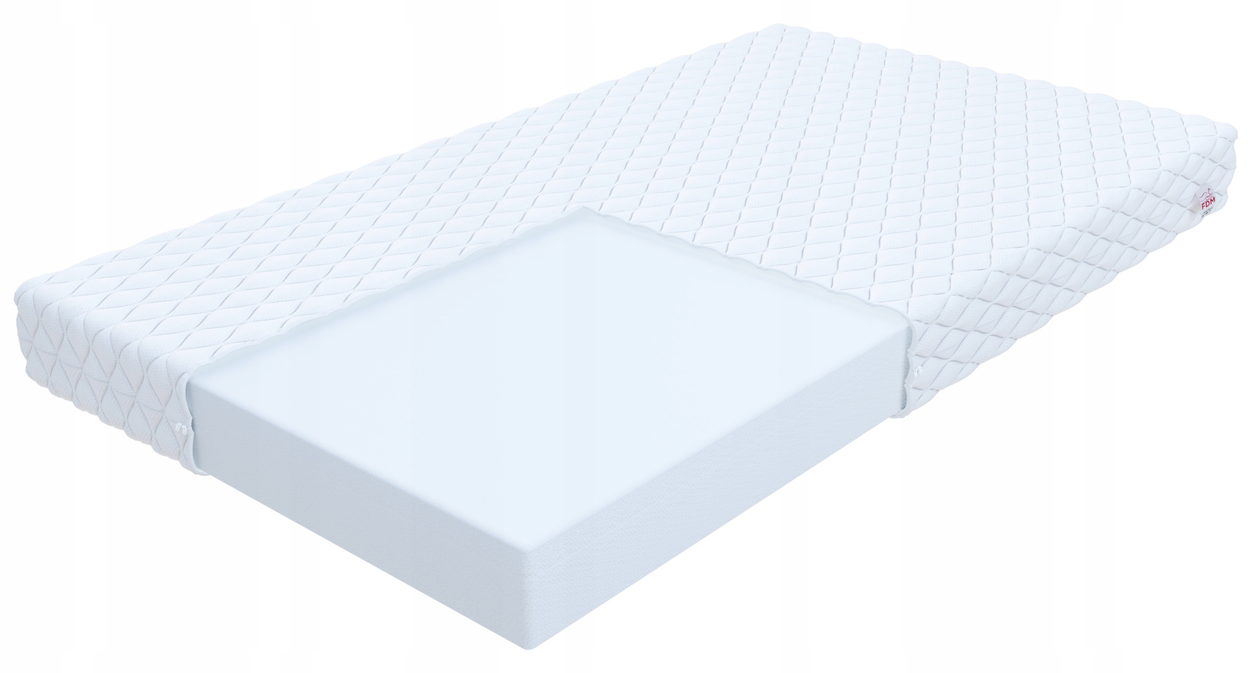 

Materac piankowy 10 cm jersey Fdm Bresso 100x200